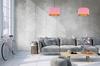 Hanging Lamp Ceiling Chandelier Golden Velvet Lampshade