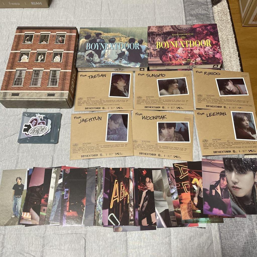 [USED] Price reduction BOYNEXTDOOR goods bulk sale