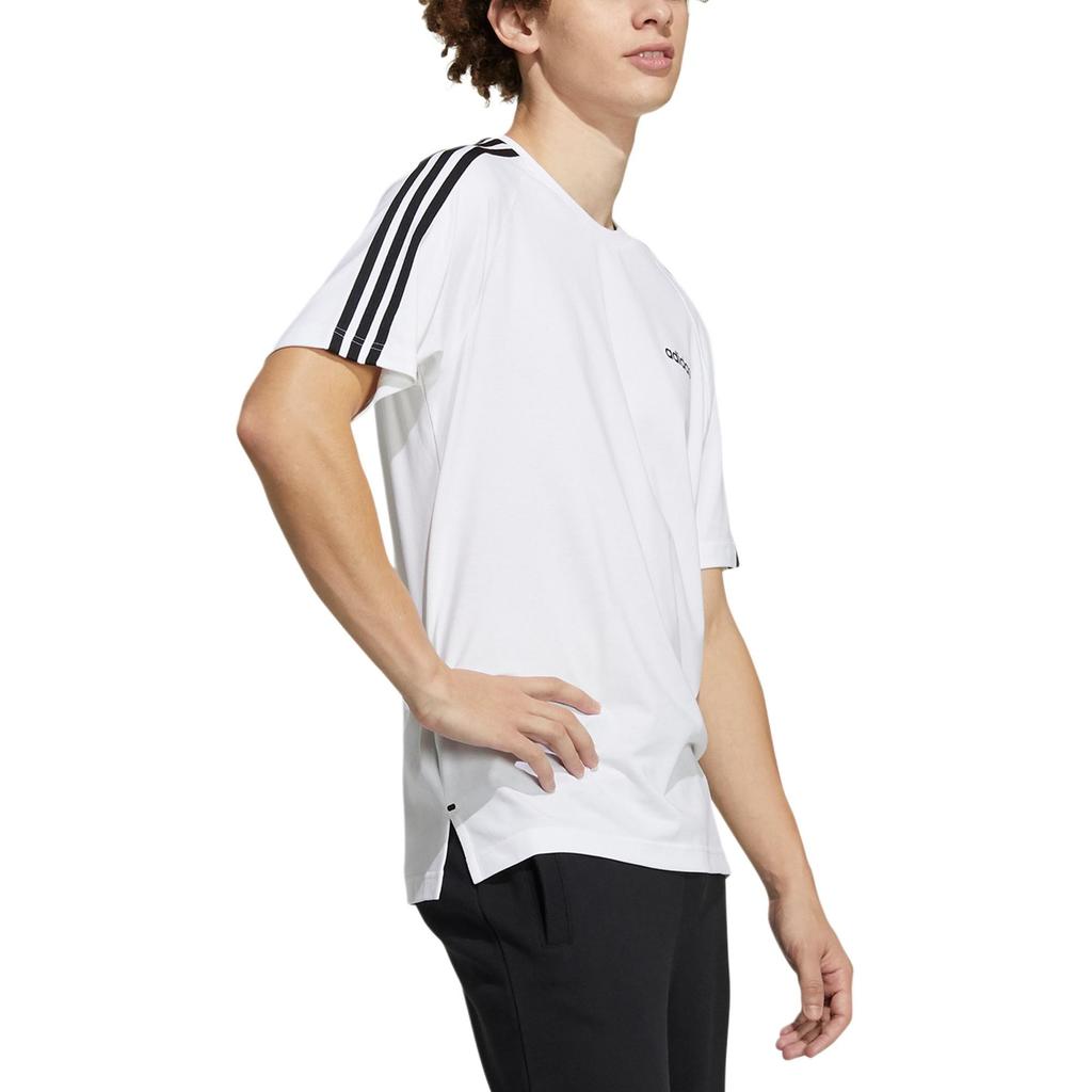 adidas neo M Ce 3s Tee Casual Sports Round Neck Short Sleeve White Men's GP4904