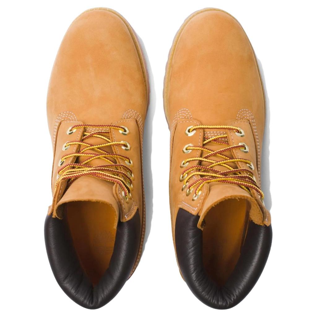 Timberland Premium Series 6 Inch Premium Boot Breathable Shock Absorbing Mid Calf Outdoor Boots Men Boots Brown Yellow TB0100061713