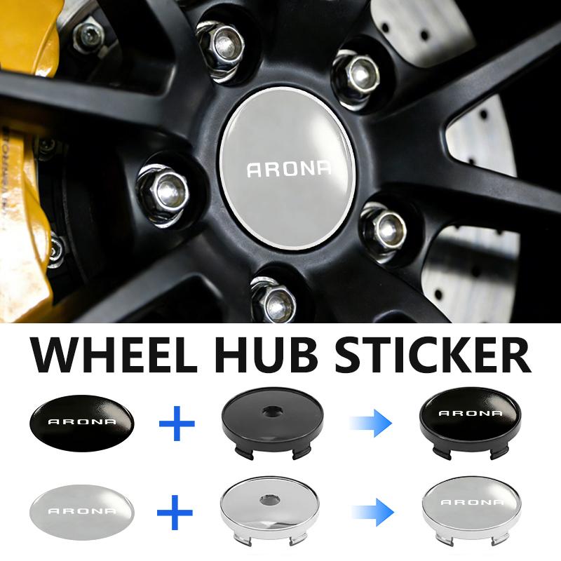 For Seat 4pcs 56/60mm Car Wheel Center Hub Caps Emblem Stickers Tire Rim Covers Auto Accessories CUPRA Altea Leon 5f Ibiza 6j ibz023