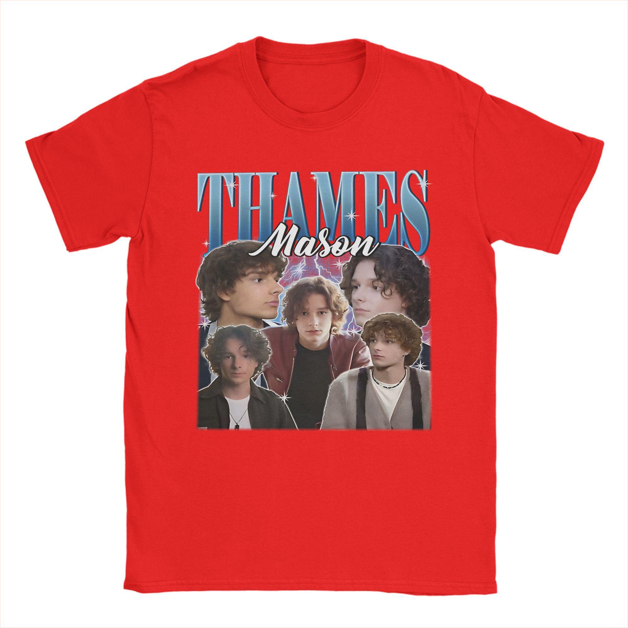 Мужчины Женщины Новое поступление Мейсон Темз Актер Футболка Футболка 100% хлопок Футболки Одежда S