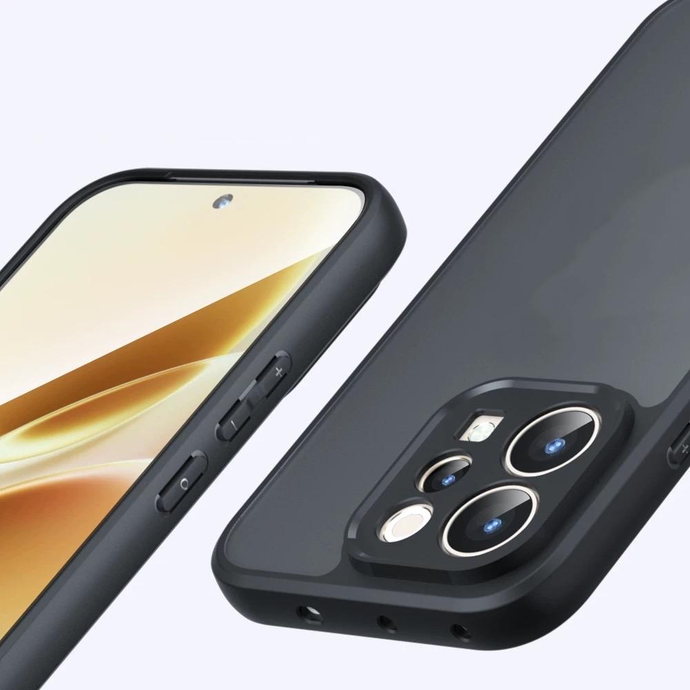 For Vivo V70 Frosted Case Vivo V70 Cover Fundas Coque Matte Transparent PC Shockproof Phone Bumper For Vivo V70