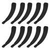 10PCS Sweet Ponytail Holder Fashionable Flexible Banana Clip Banana Clip  For Women