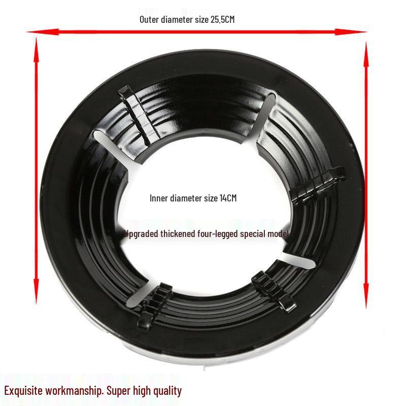 

Ветрозащитное энергосберегающее кольцо для газовой плиты - Универсальный нескользящий опорный кронштейн