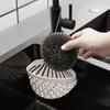 Dish Cloth Portable Basket Kitchen Organizer Storage Bag Bath Storage Tool Sink Holder