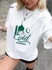 Women Fashion T-Shirt Eid Mubarak Mosque Star Print Graphic Tee Casual Loose Short Sleeve Top Islamic Muslim Celebration Shirt