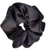 Elegant Polka Dot Satin Hair Scrunchie: Versatile Japanese-Korean Style, Non-Damaging Ponytail Holder