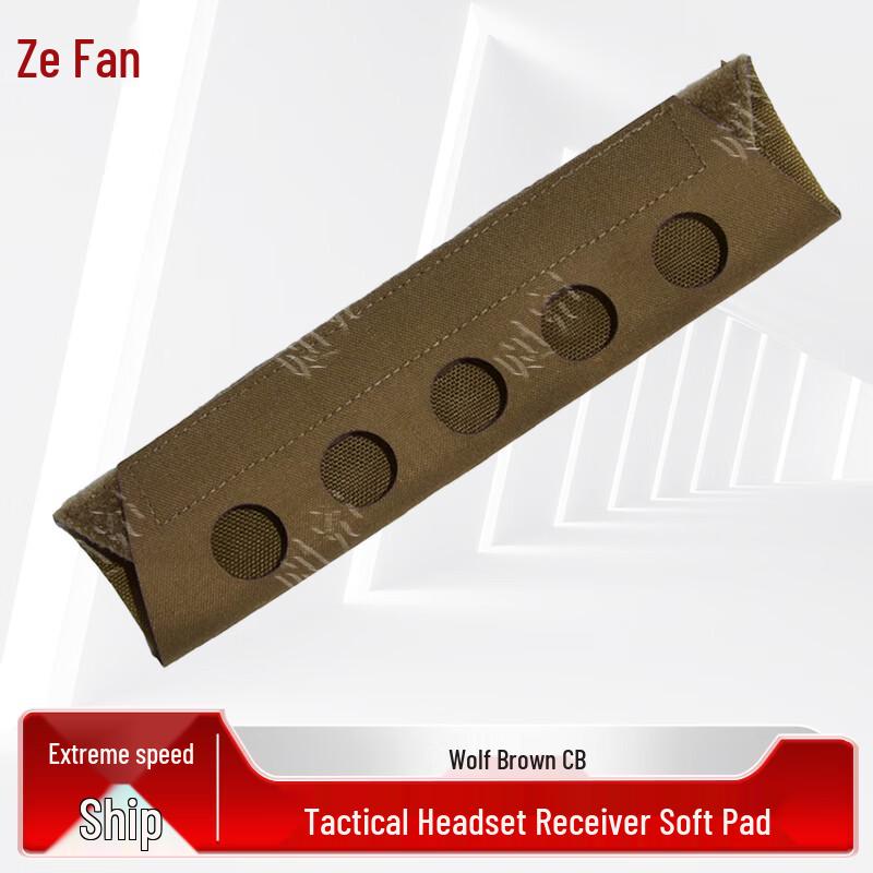ZEYAO Tactical Headset Breathable Ear Pads
