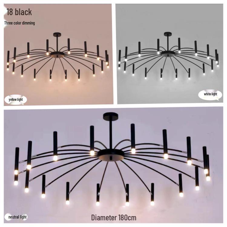 Nordic Post-Modern Creative Chandelier for Living Room, Restaurant, or Hotel
