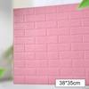 10Pcs 3D Wall Stickers Imitation Brick Bedroom Decor Waterproof Self-Adhesive Wallpaper for Living Room Kitchen TV Backdrop