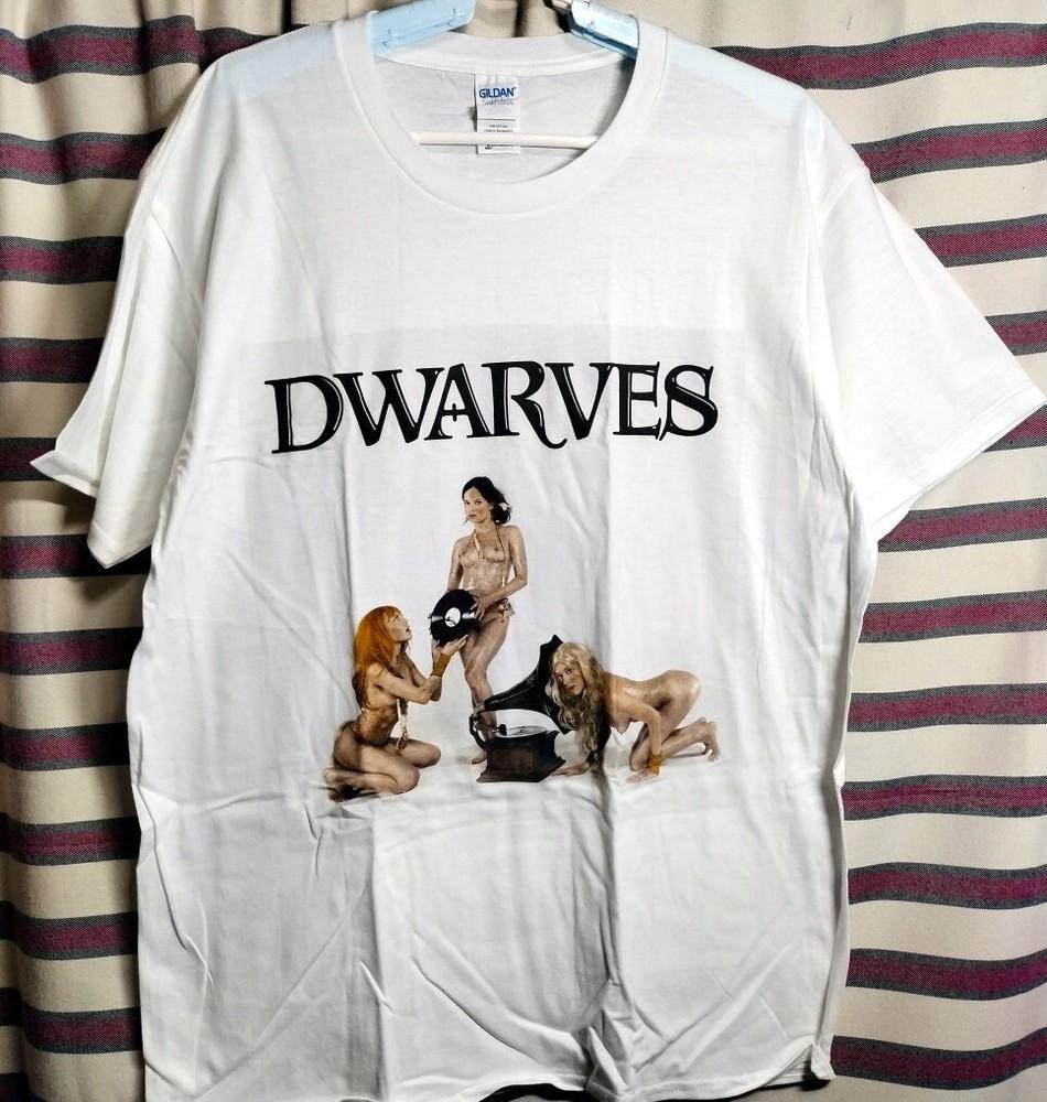ВИНТАЖНАЯ ФУТБОЛКА DWARVES Концертный Тур Все размеры от S до 5XL Унисекс Футболка S