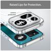 Non-slip Transparent Magnetic Case Fundas For Nothing Phone 4A Pro A069P 6.83 inches Soft TPU Frame Acrylic Shockproof Cover