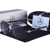 Mercedes-Benz Polarized Round Sunglasses - Unisex Fashion, Ideal for Driving