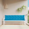 Vidaxl Garden Bench Cushions, 2 Pcs, Blue, Oxford Fabric