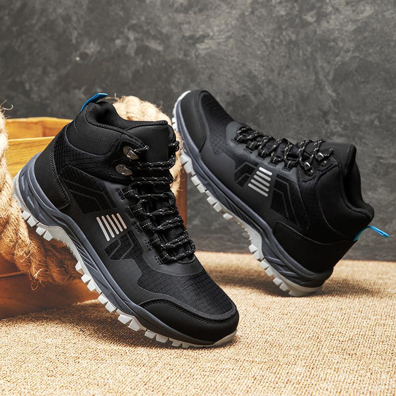 Winter Boot Men Outdoor Hiking Boots Suede High Top Trekking Men Rainproof Tactical Combat Military Boots Mountain Climbing for Men&women