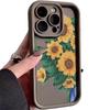 Sunflower for iphone16pro mobile phone case Apple 15 women 14 Japan and Korea 13promax new 12 oil paintings x