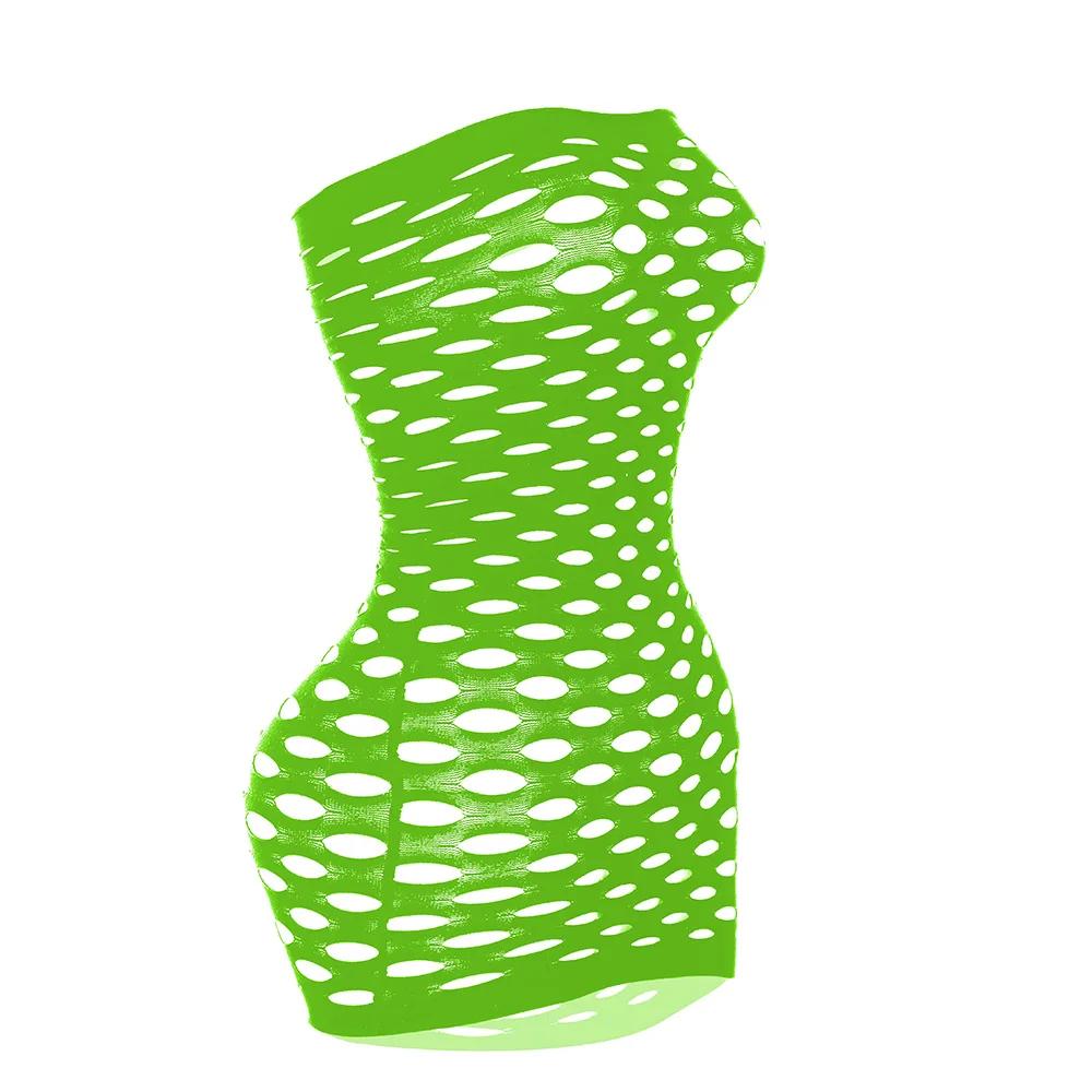 40-100KG Plus Size Mesh Erotic Dress Bodystockings Lingerie Sexy Open Bra Crotchless Female Fishnet Dress Underwear for Women Men