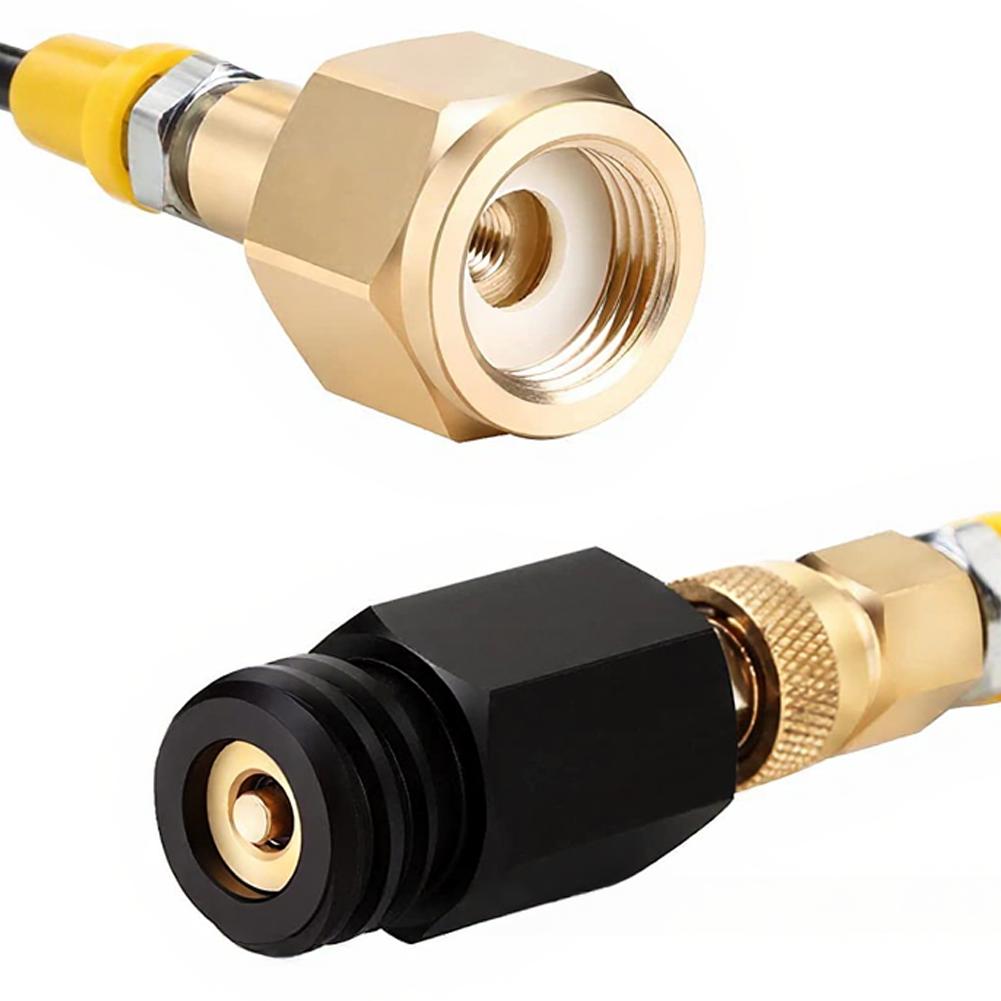 For Soda Water Machine Tube W21.8-14 1.5m Air Inflation Hose with Filter Screen 6mm Black Thin Plastic Brass Material