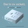 Multi-port Wireless Extension Panel with Multi-purpose Sockets and Plugs