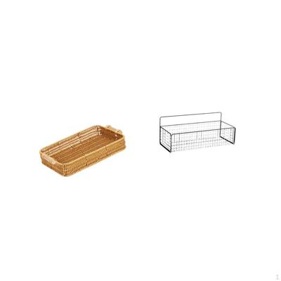Desktop Basket for Fruit And Bread Elegant Snack Serving Plate Decorative Woven Bowl Home