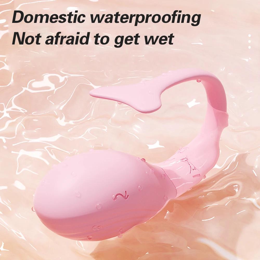 9 Frequency Little Whale Vibrator APP Control Wearable Vibrating Egg Vaginal G-spot Clitoral Stimulator Adult Sex Toys for Women