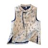 2025 Retro Chinese Style Embroidered Vest with Frog Button - Women's Sleeveless Top for Spring and Autumn