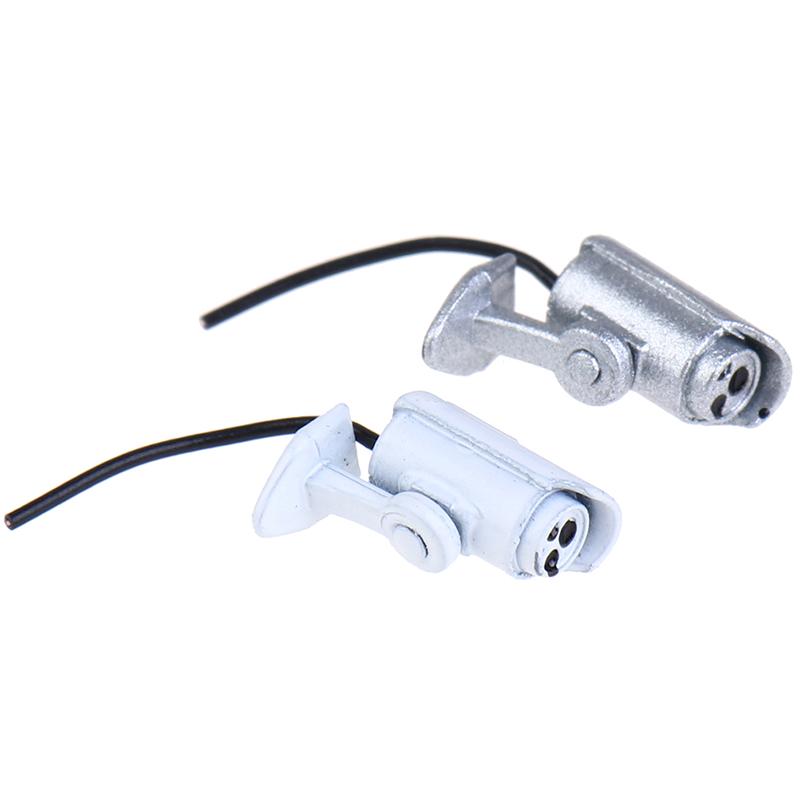 1 Stück 1:12 Puppenhaus Miniatur Kamera Überwachungskamera Puppenhaus Dekor Modell