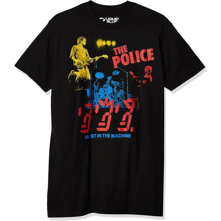 Liquid Blue Mens The Police in Concert Short Sleeve T-shirtT-Shirt S