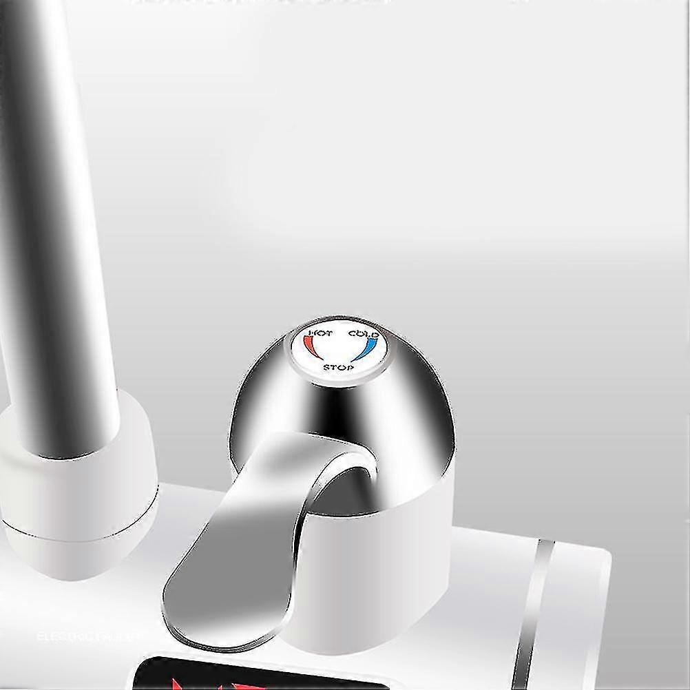 360  Electric Instant Water Heater Faucet Tap  Kitchen Fast Heat Led New - European Standard