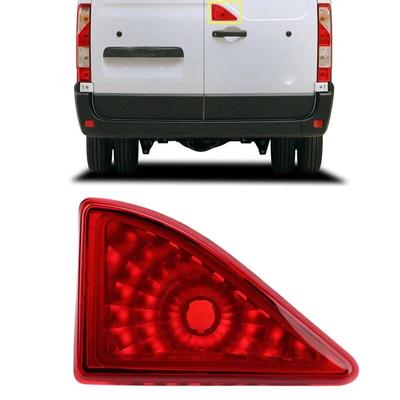 Pouzdro zadního centrálního brzdového světla pro Renault Master MK3 Nissan NV400 2010-2019 2020 2021 93197475 265900021R Červené příslušenství