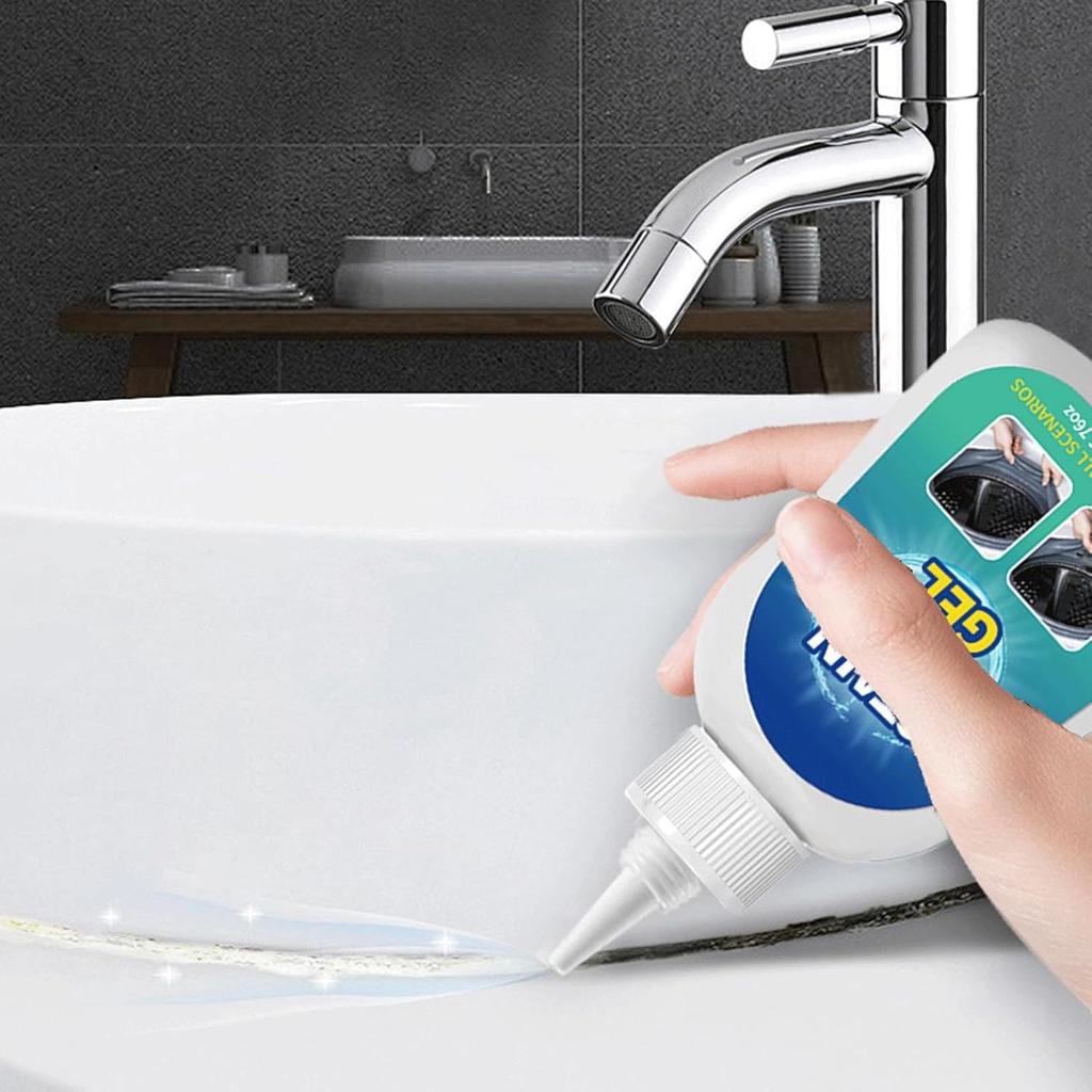 Multi-purpose Stain Remover Gel, Front-Loading Washing Machine Stain Remover, Suitable for Washing Machine Gasket Rubber Seal,Household Stain Remover