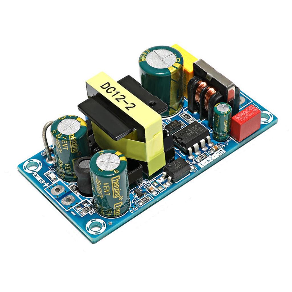 AC 110-220V To DC 12V Step Down Transformer Power Supply Switching Power Module Double-sided PCB For Superior Stability
