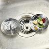 New Stainless Steel Kitchen Sink Filter Drain Hole Trap Hair Catcher Water Basin Strainer Mesh Bathroom Accessories Waste Screen