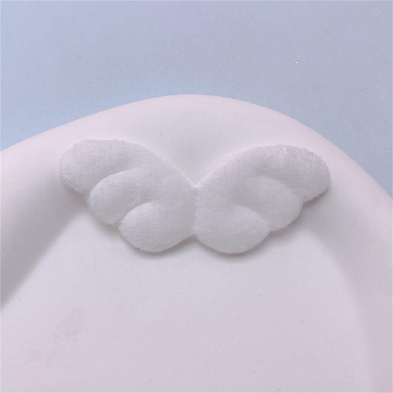 Customizable Fabric Wing Glitters Angel Wing Patches Fabric Fairies Wing Crafts for Unique Costume Accessories