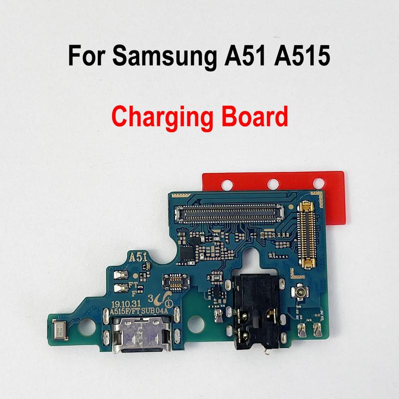 Charging Flex Cable For Samsung Galaxy A51 A515 A515F Charging Charge Dock Connector USB Charger Port Dock Flex Cable Charging Board