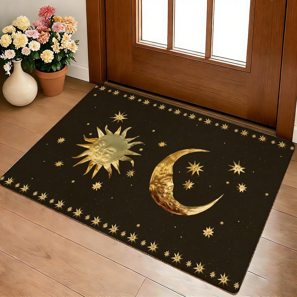 Nebeské Ruce Umělecký Tisk Podložka na Podlahu Útulná Flanelová Měkká Silná Protiskluzová Podložka Pro Obývací Pokoj Ložnici Kuchyň Dekorace Koberce