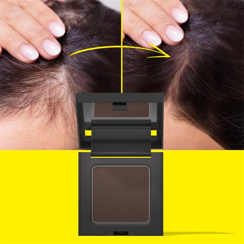 SEVICH 12g Magical Fluffy Hairline Powder Hair Line Shadow Hair Concealer Root Cover Up Gray Coverage Unisex Instantly Black/Dark Brown/Coffee