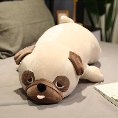 55cm-90cm Cute Animal Kawaii Pug Dog Plush Toys Sleep Pillow Kids Christmas Birthday Gift Child Girl Xmas Valentine's Gift