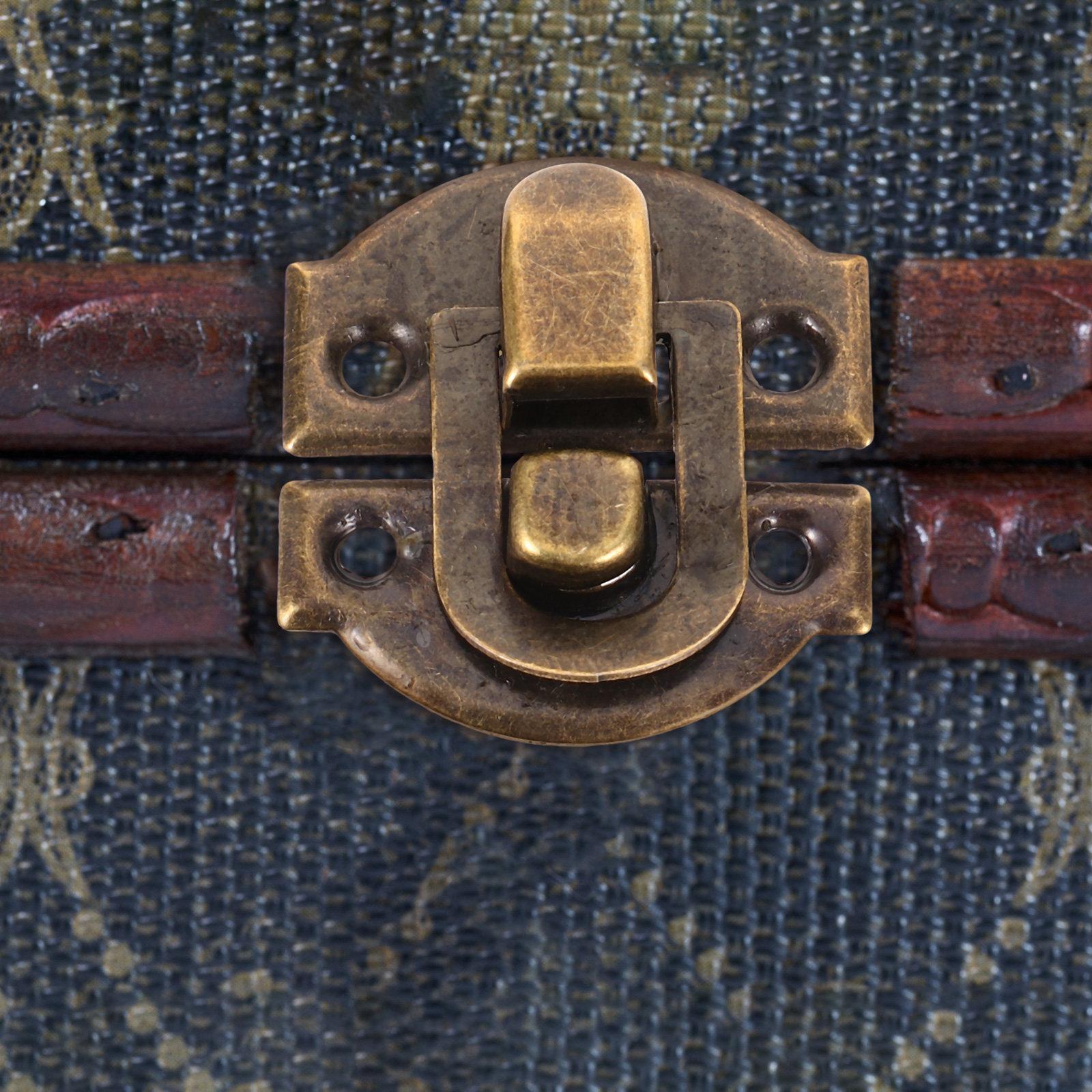 

30Pcs Decorative Hasp Latch Buckle Iron Vintage Cabinet Hasp for Jewelry Box Wooden Box Cupboard Trunk Drawer Hardware Lock China Mainland
