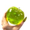 Per Adulti Squishy Mela Verde Palla Antistress Morbido Giocattolo da Spremere Traslucido Lento Rimbalzo Giocattolo da Spremere
