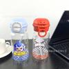 Water Bottle New Nezha Legend Double Drink Plastic Cup High Value Portable Straw Cup Student Children Cute Cartoon Water Cup