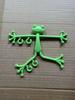 Frog-Shaped Plastic Plant Stand and Support Rack