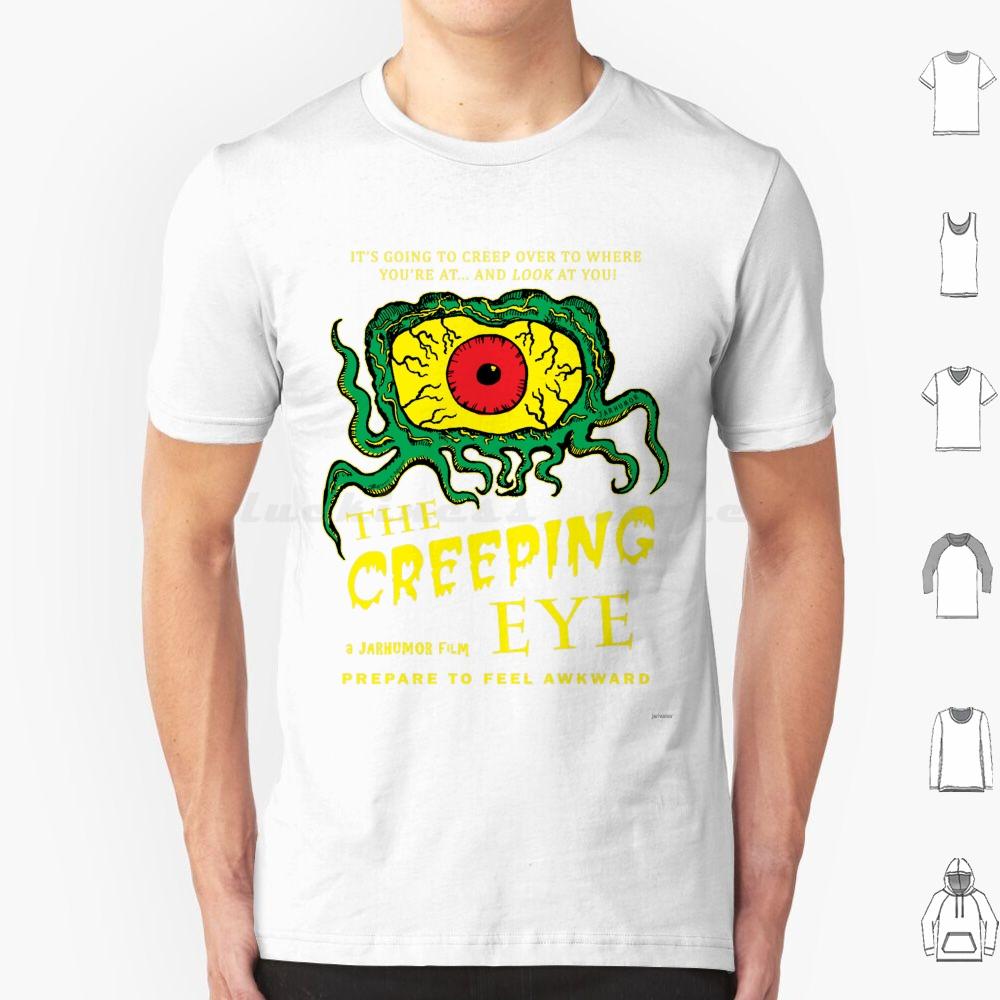 The Eye T Shirt 6xl Cotton Cool Tee The Crawling Eye Movie Movies Parody Classic Horror Bad Cult Monster Creature Evil Creepy