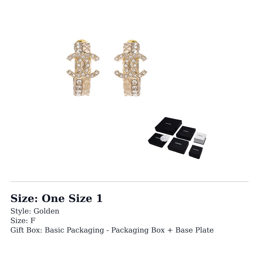 CHANEL Earrings Women's AB8300-B08172-NI233