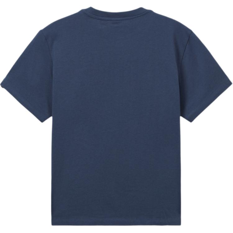 Levis Simple Comfortable Crew Neck Short Sleeve T-Shirt Men Tops Navy-Blue 001DQ-0001