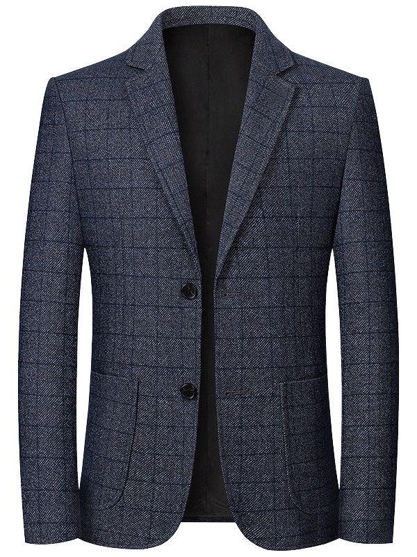 New Men's Spring/Autumn Non-Iron Casual Suit Jacket for Middle-Aged Dads