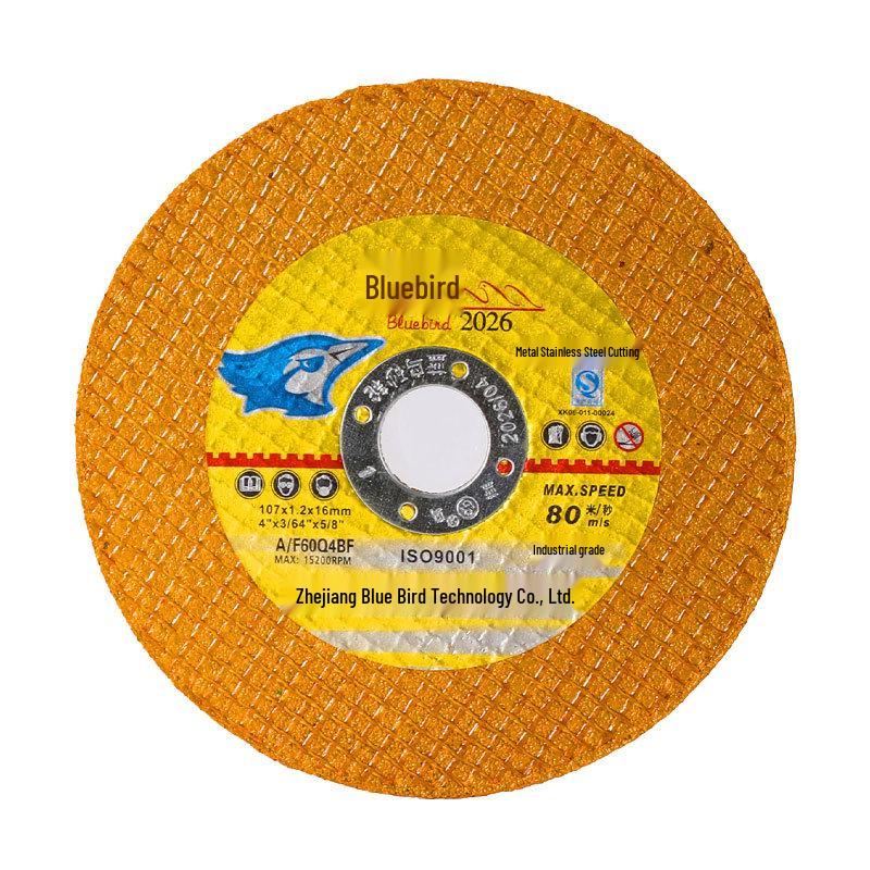 Bluebird Ultra-Thin Stainless Steel Angle Grinder Disc for Cutting, Grinding, and Polishing Metal