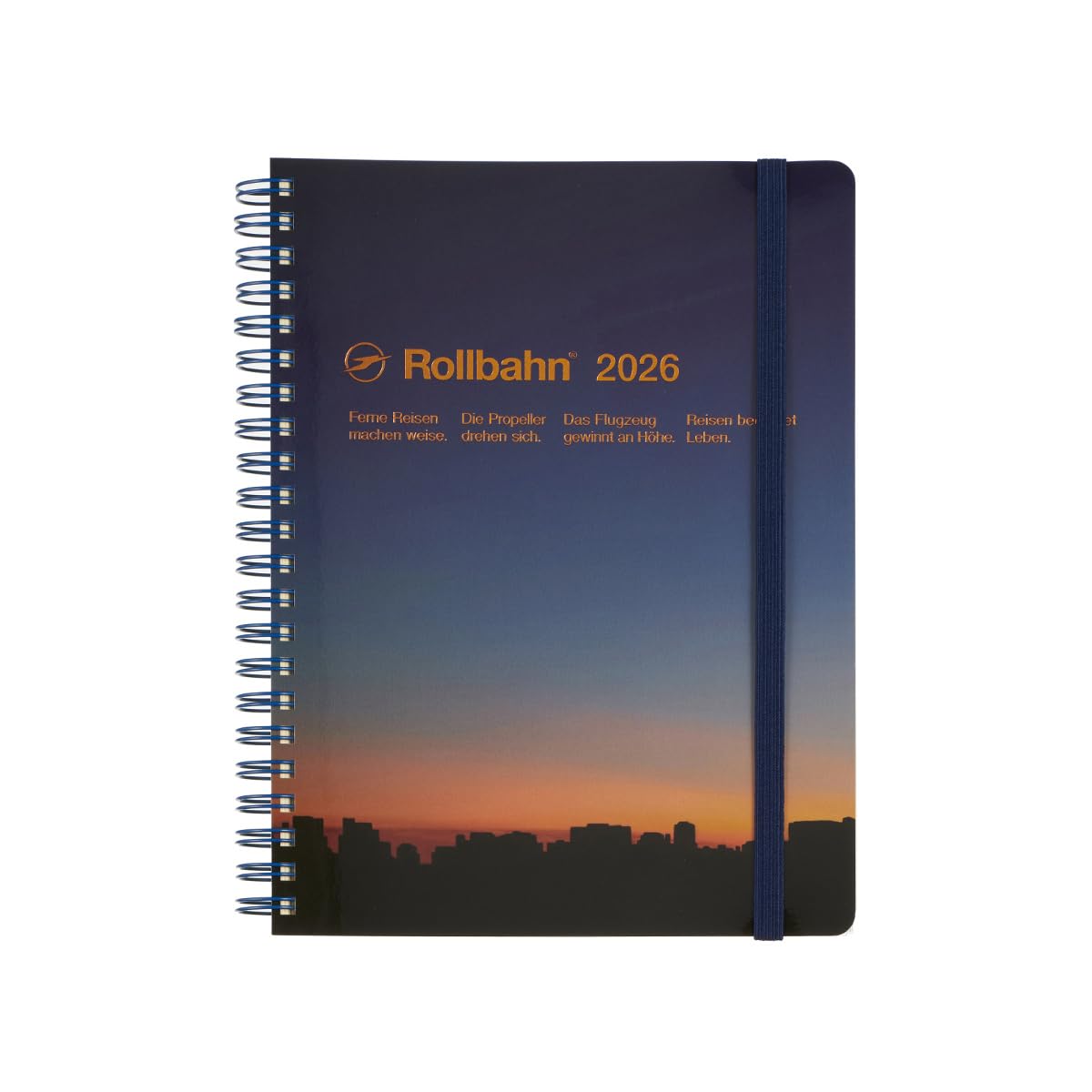 

[Delfonics Planner 2026 Edition / Starting October 2025] Rollbahn Calm Diary A5 Monthly Schedule Book (C (City))