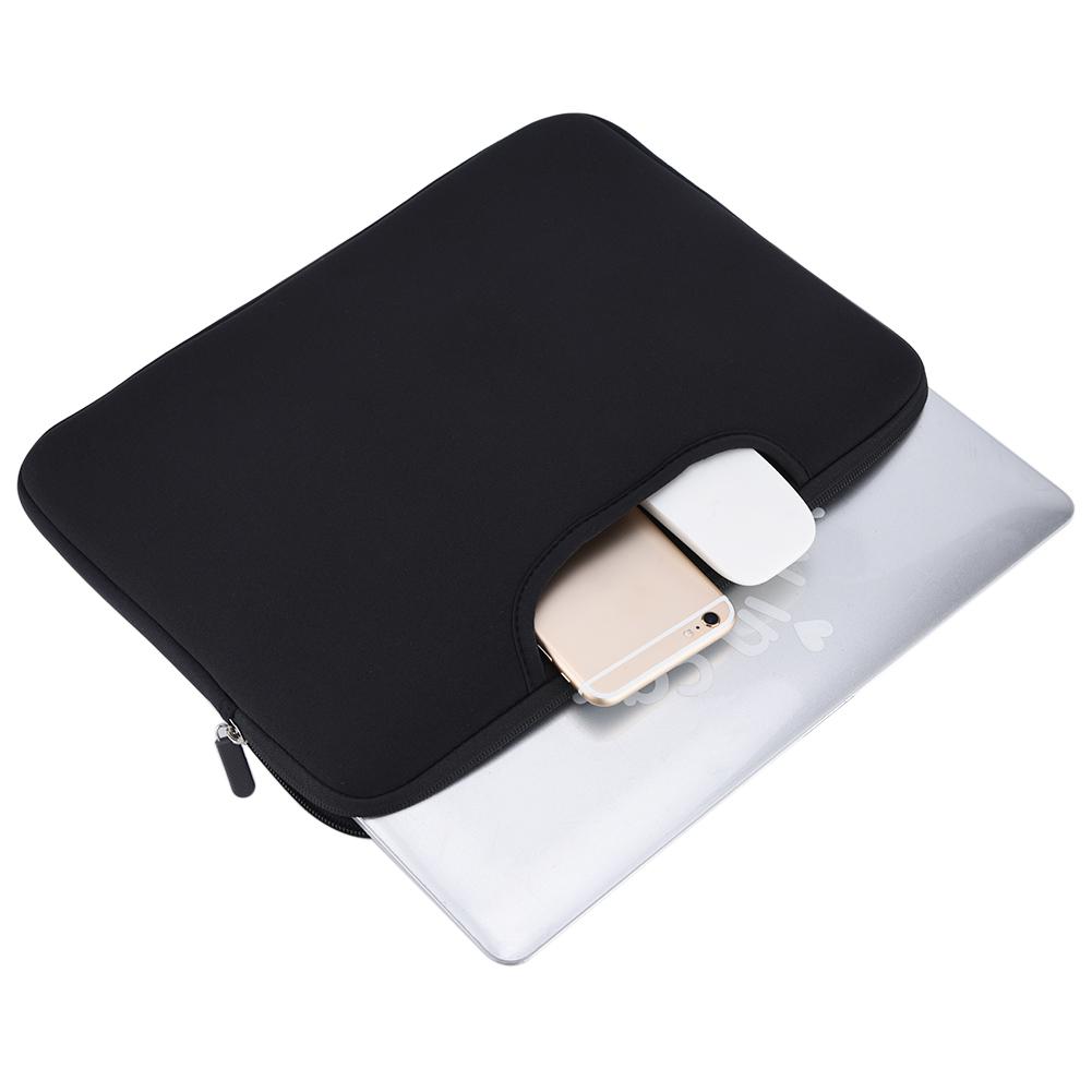 13in Notebook Case Anti collision Full 3 interlayer Laptop Bag Sleeve Case Black
